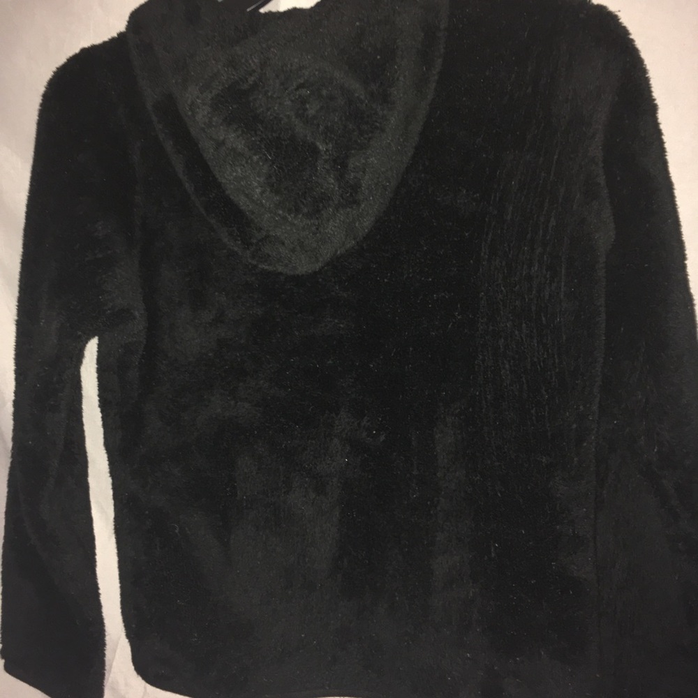 Girls fuzzy Hoodie